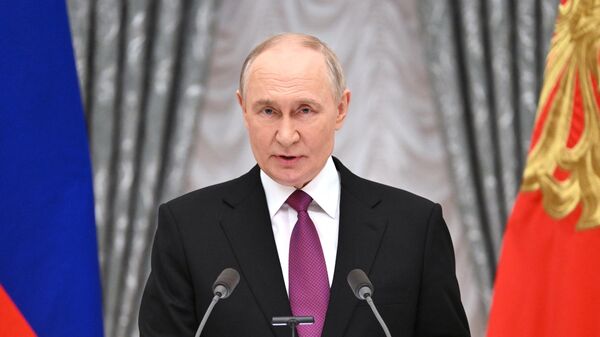 Президент России Владимир Путин  - Sputnik Литва