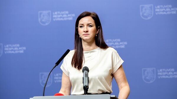 Премьер-министр Литвы Инга Ругинене - Sputnik Литва