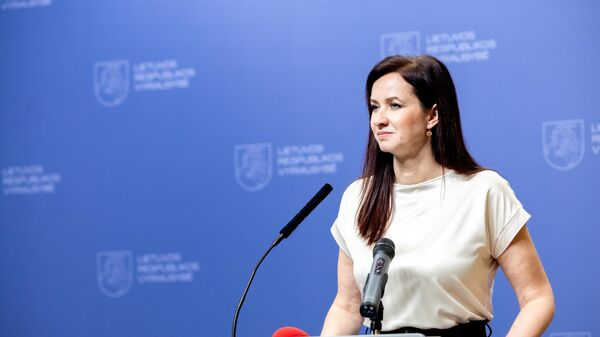 Премьер-министр Литвы Инга Ругинене - Sputnik Литва