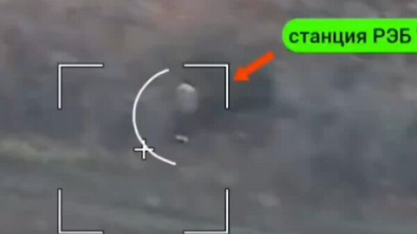 Боевая работа операторов ударных БПЛА ВС РФ в зоне спецоперации - Sputnik Литва