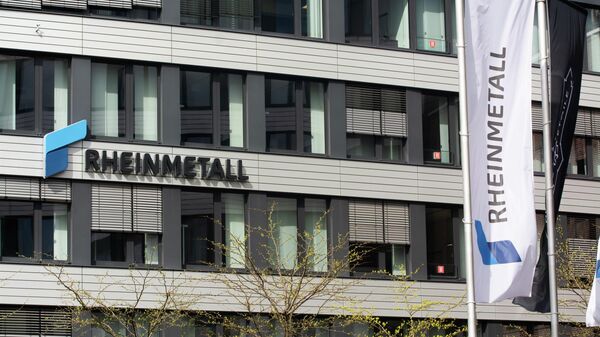 Штаб-квартира немецкого оборонного концерна Rheinmetall в Дюссельдорфе - Sputnik Литва