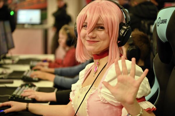 На фото: гости фестиваля GameOn-2025. - Sputnik Литва