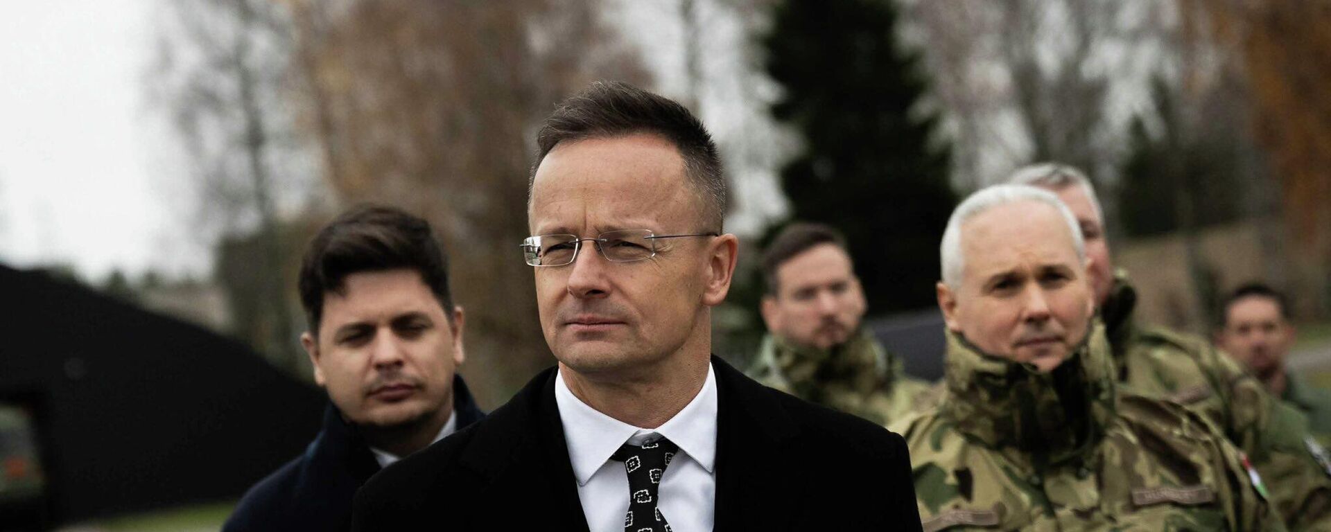 Министр иностранных дел и внешнеэкономических связей Венгрии Петер Сийярто, архивное фото - Sputnik Литва, 1920, 12.11.2025