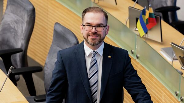 Министр обороны Литвы Робертас Каунас - Sputnik Литва