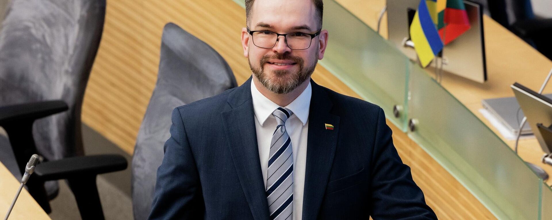 Министр обороны Литвы Робертас Каунас - Sputnik Литва, 1920, 12.11.2025