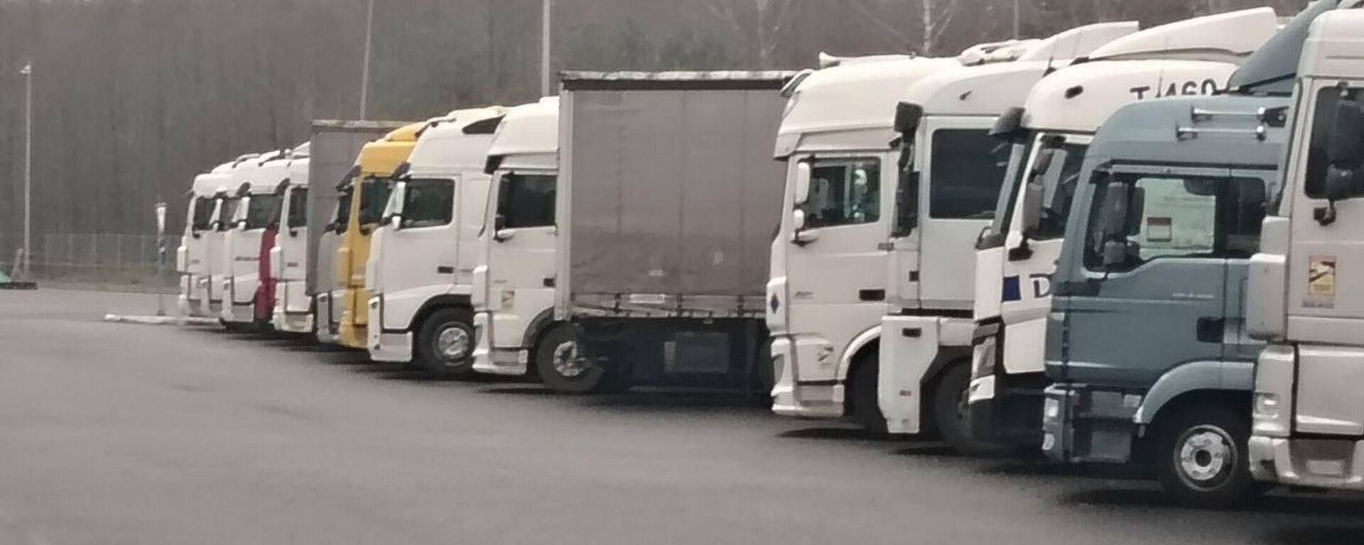 Фуры на белорусско-литовской границе, архивное фото - Sputnik Литва, 1920, 13.11.2025