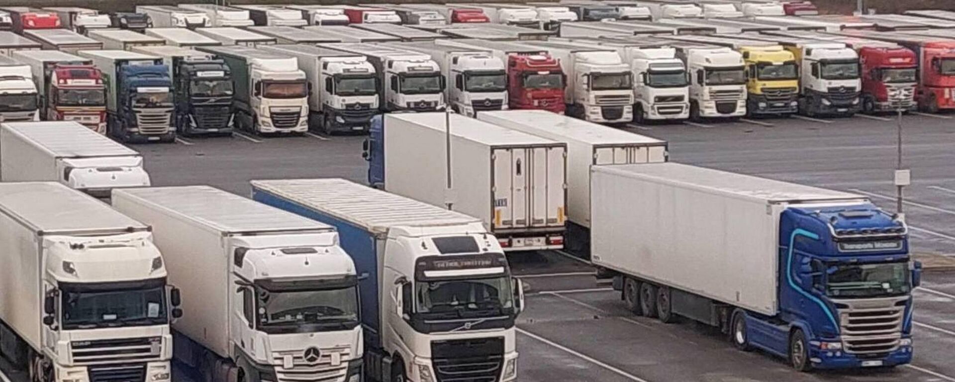 Фуры на белорусско-литовской границе, архивное фото - Sputnik Литва, 1920, 24.11.2025