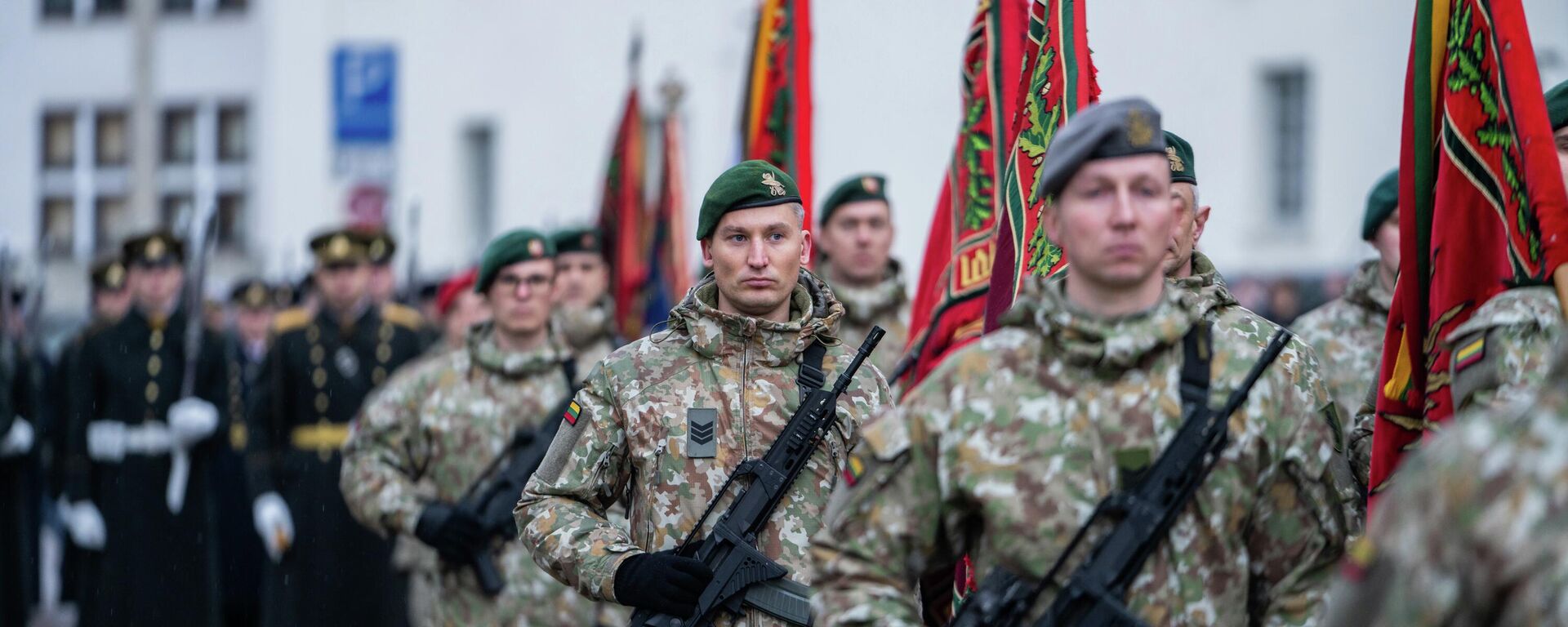 Военнослужащие армии Литвы - Sputnik Литва, 1920, 04.12.2025