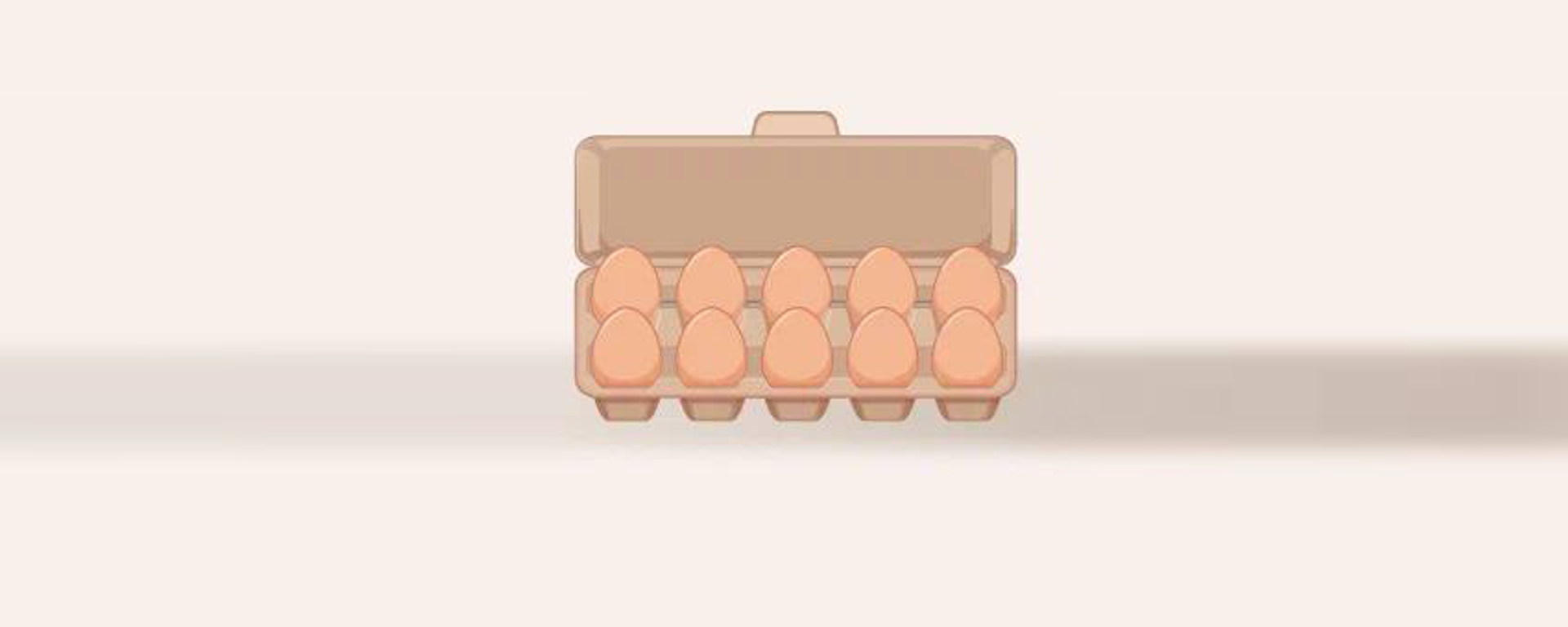 В каких странах бывшего СССР десяток яиц стоит дешевле всего - Sputnik Литва, 1920, 25.11.2025