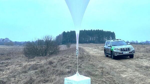 Литовские пограничника перехватили метеозонд с контрабандой, архивное фото - Sputnik Литва