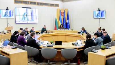 Заседание правительства Литвы