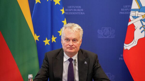 Президент Литвы Гитанас Науседа - Sputnik Литва