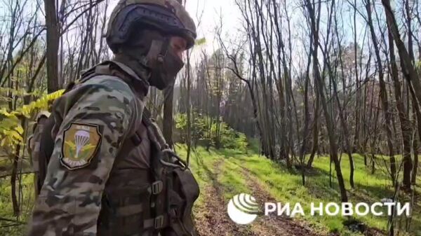 Уничтожение сети украинских пунктов управления БПЛА в Херсонской области - Sputnik Литва