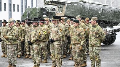 Военнослужащие американской армии в Литве