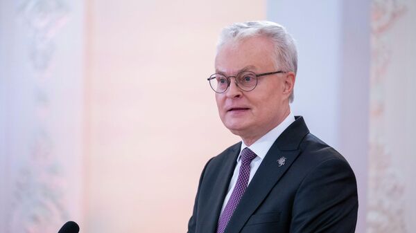 Президент Литвы Гитанас Науседа - Sputnik Литва