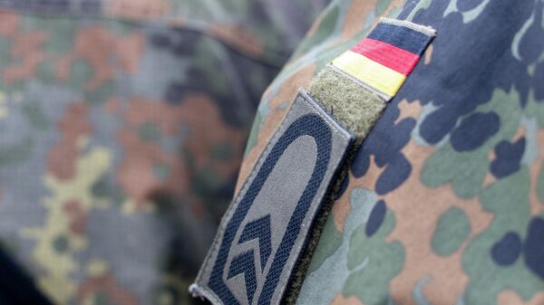 Шеврон военнослужащего немецкой армии  - Sputnik Литва