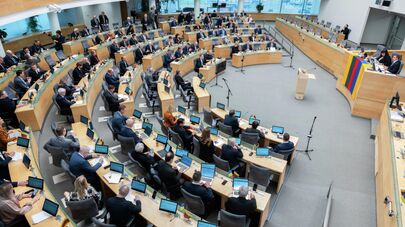 Заседание Сейма Литвы