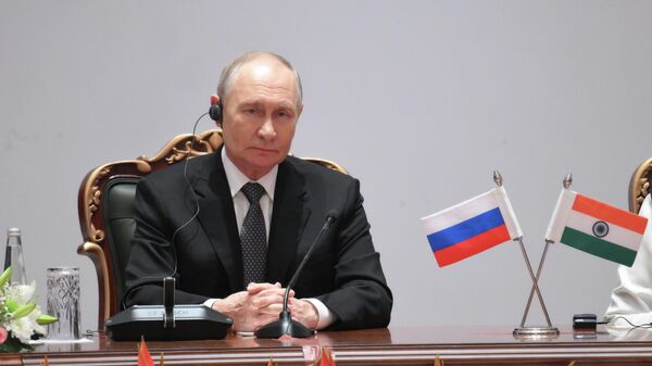 Президент России Владимир Путин - Sputnik Литва