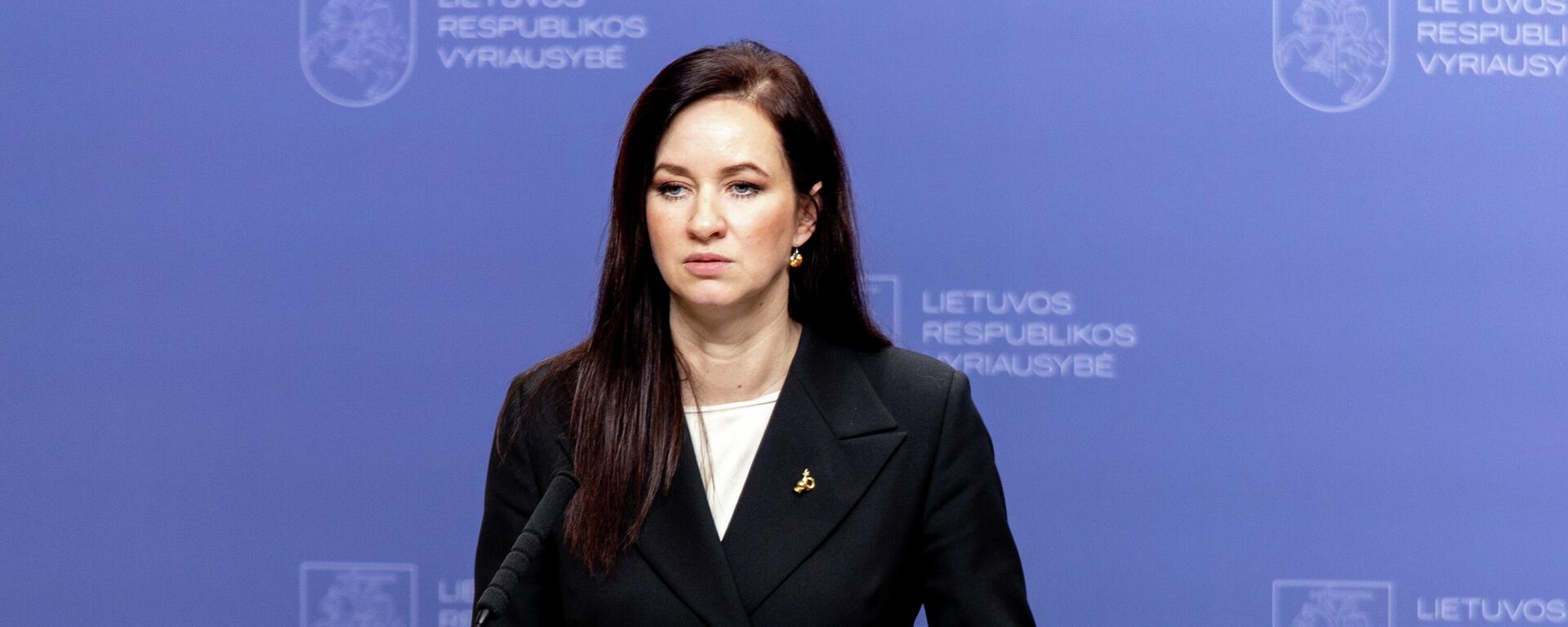 Премьер-министр Литвы Инга Ругинене - Sputnik Литва, 1920, 26.01.2026
