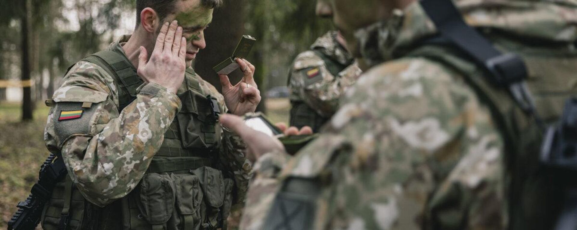 Военнослужащие армии Литвы - Sputnik Литва, 1920, 20.04.2026