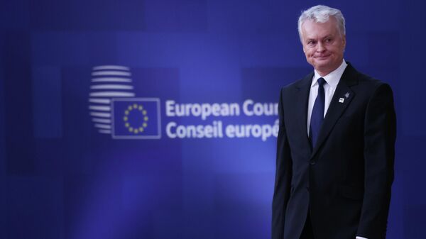 Президент Литвы Гитанас Науседа  - Sputnik Литва