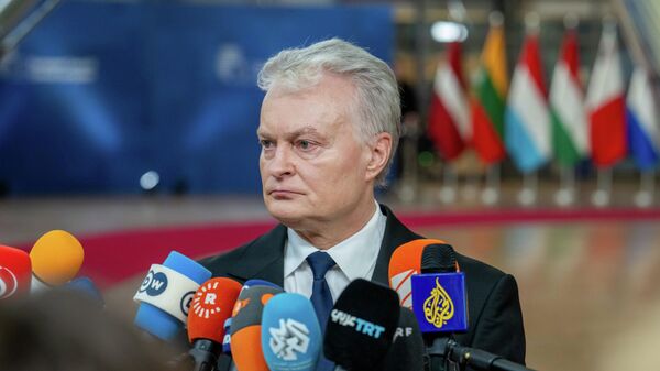 Президент Литвы Гитанас Науседа - Sputnik Литва