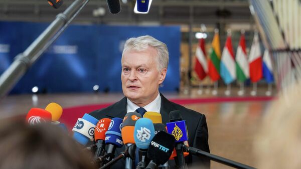 Президент Литвы Гитанас Науседа - Sputnik Литва