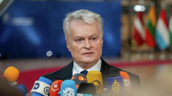 Президент Литвы Гитанас Науседа, архивное фото - Sputnik Литва