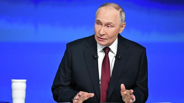 Президент РФ Владимир Путин - Sputnik Литва