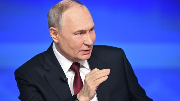 Президент России Владимир Путин - Sputnik Литва