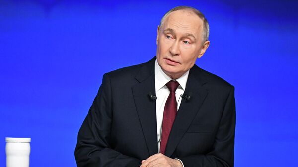 Президент РФ Владимир Путин - Sputnik Литва