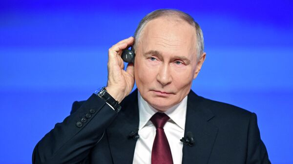 Президент РФ Владимир Путин - Sputnik Литва