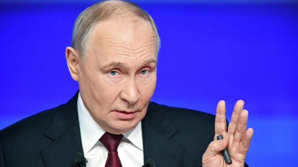 Президент РФ Владимир Путин - Sputnik Литва