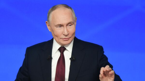 Президент РФ Владимир Путин - Sputnik Литва