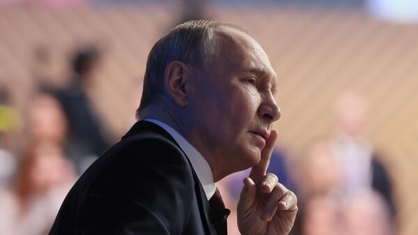 Президент РФ Владимир Путин - Sputnik Литва