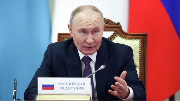 Президент России Владимир Путин  - Sputnik Литва