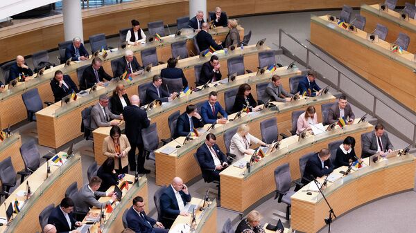Заседание Сейма Литвы, архивное фото - Sputnik Литва