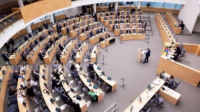 Заседание Сейма Литвы, архивное фото