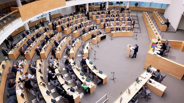 Заседание Сейма Литвы, архивное фото - Sputnik Литва