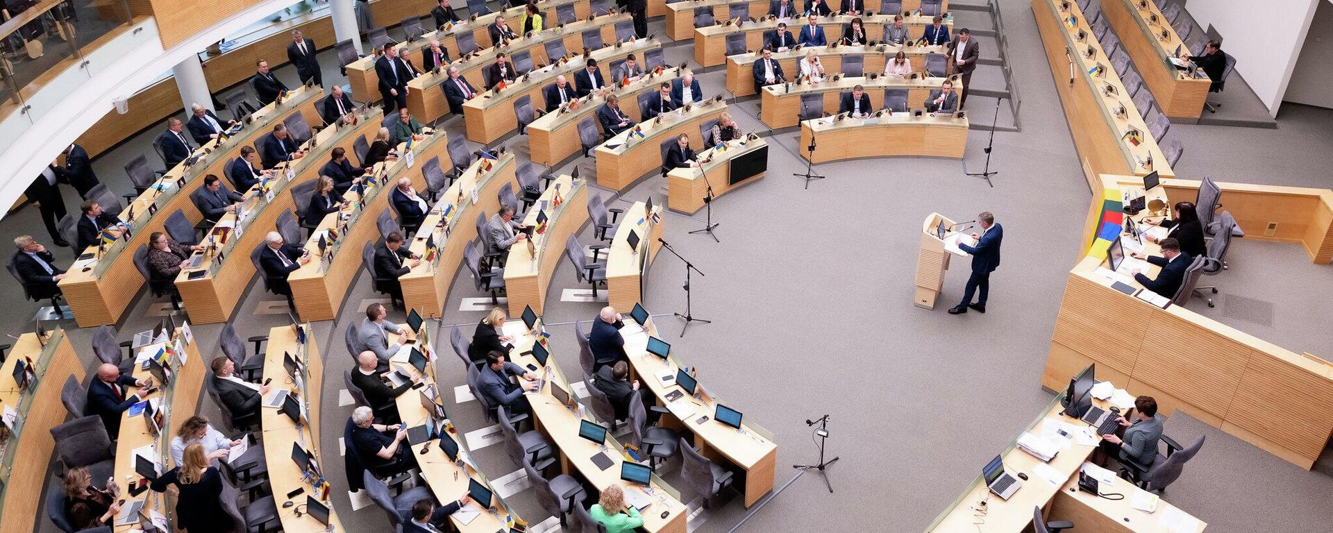 Заседание Сейма Литвы, архивное фото - Sputnik Литва, 1920, 10.03.2026