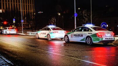 Автомобили литовской полиции