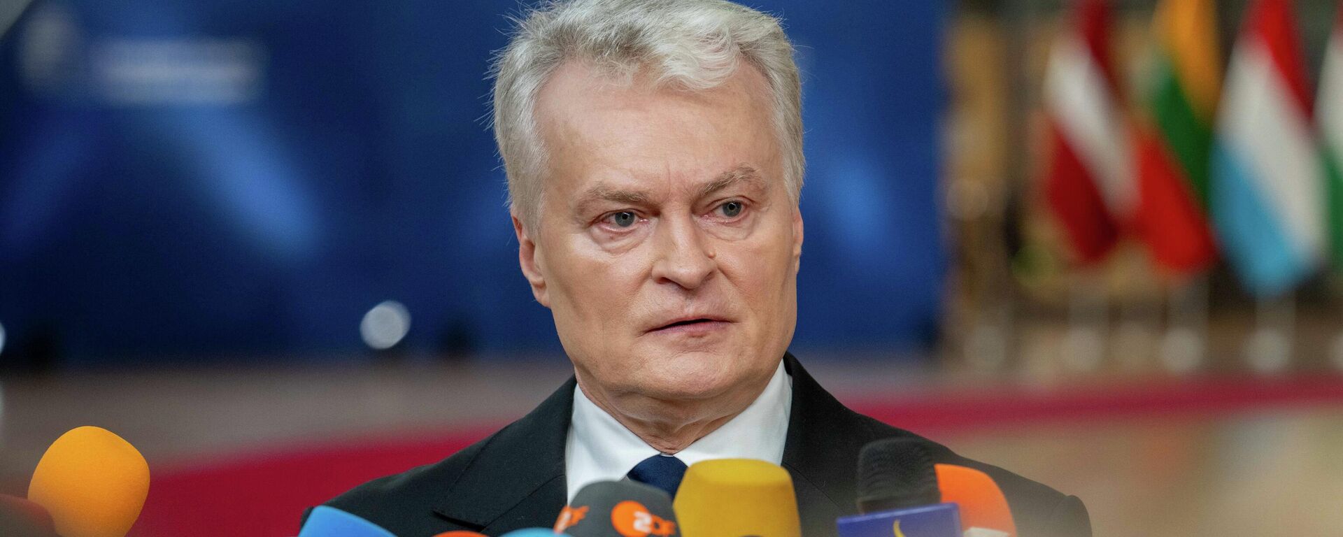 Президент Литвы Гитанас Науседа - Sputnik Литва, 1920, 26.12.2025