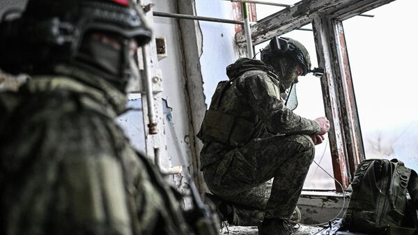 Военнослужащие ВС РФ в зоне СВО - Sputnik Литва