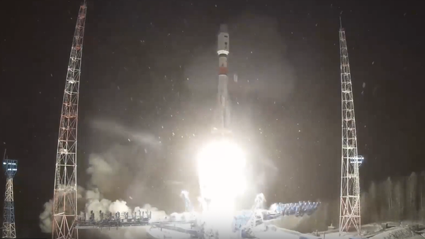 Ракета Союз-2.1а, запущенная с космодрома Плесецк, вывела спутник на орбиту - Sputnik Литва