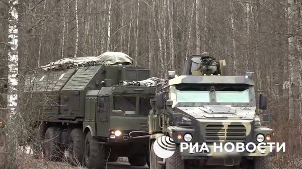 Заступление на боевое дежурство в Белоруссии ракетного комплекса Орешник - Sputnik Литва