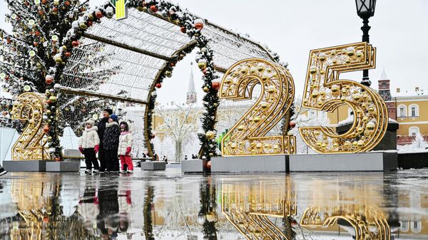 Празднование Нового года - 2025 - Sputnik Литва