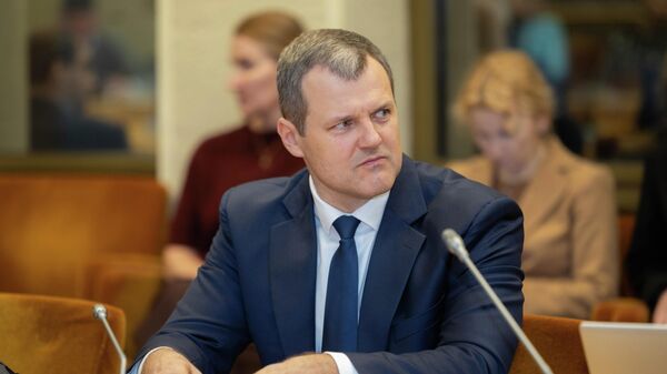 Депутат Сейма Литвы, экс-премьер Гинтаутас Палуцкас - Sputnik Литва