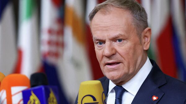 Премьер-министр Польши Дональд Туск  - Sputnik Литва