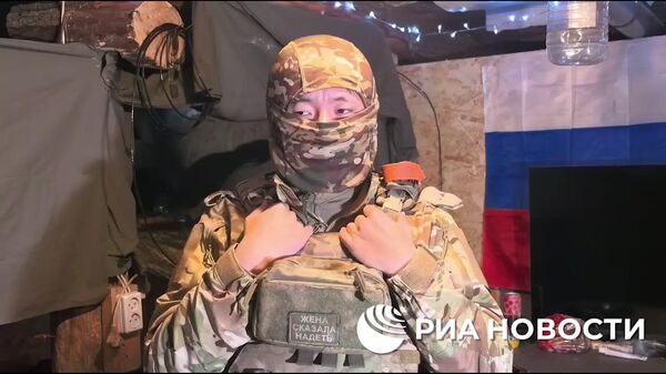 Боец о поражении украинского тяжелого БПЛА с помощью веревки - Sputnik Литва