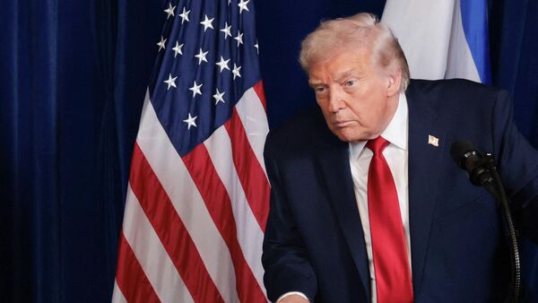 Президент США Дональд Трамп - Sputnik Литва